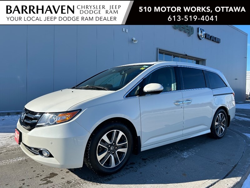 2017 Honda Odyssey Touring | 8-Pass | Navi | DVD | Leather