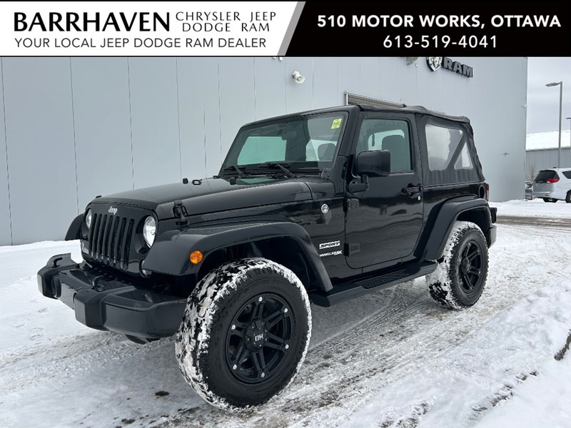 2018 Jeep Wrangler JK Sport 4x4 | 6 Speed Manual | AC