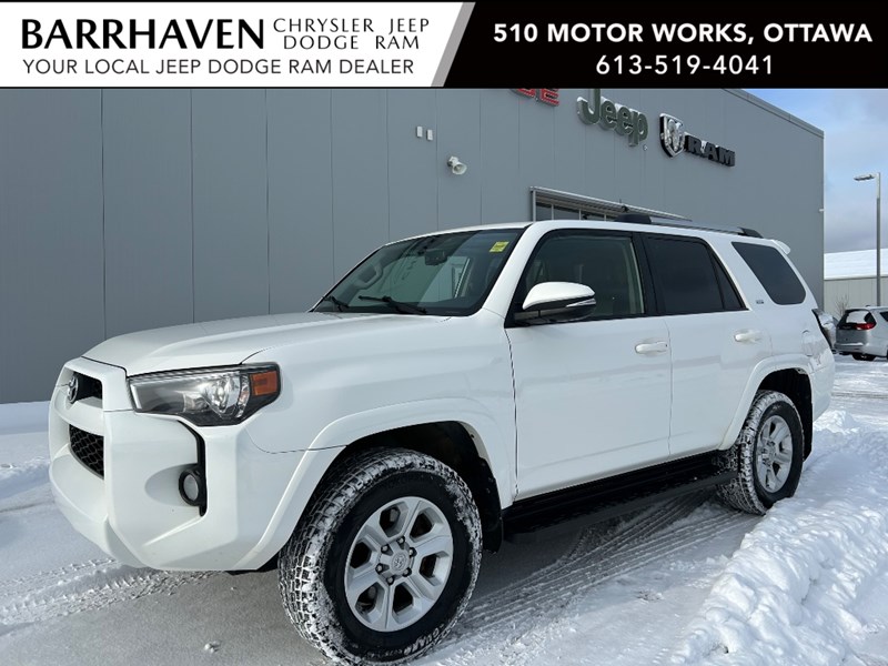 2019 Toyota 4Runner SR5 4X4 | 7-Pass | Sunroof | Leather | Low KM's