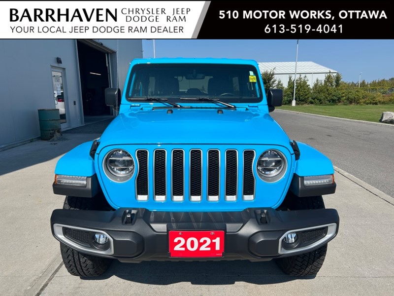 2021 Jeep Wrangler Unlimited Sahara 4x4 | Leather | Nav | Low KM's