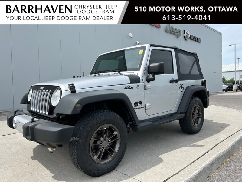 2012 Jeep Wrangler 4X4  Sport | Low KM's