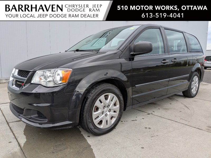 2017 Dodge Grand Caravan Canada Value Package | 3rd Row Stow N Go