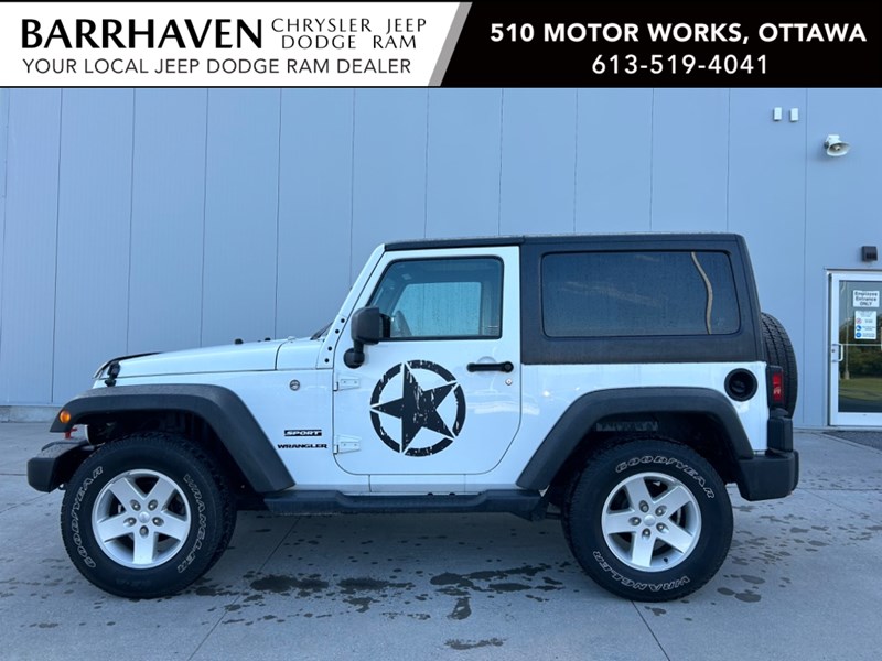 2017 Jeep Wrangler 4X4 Sport | AC | Low KM's