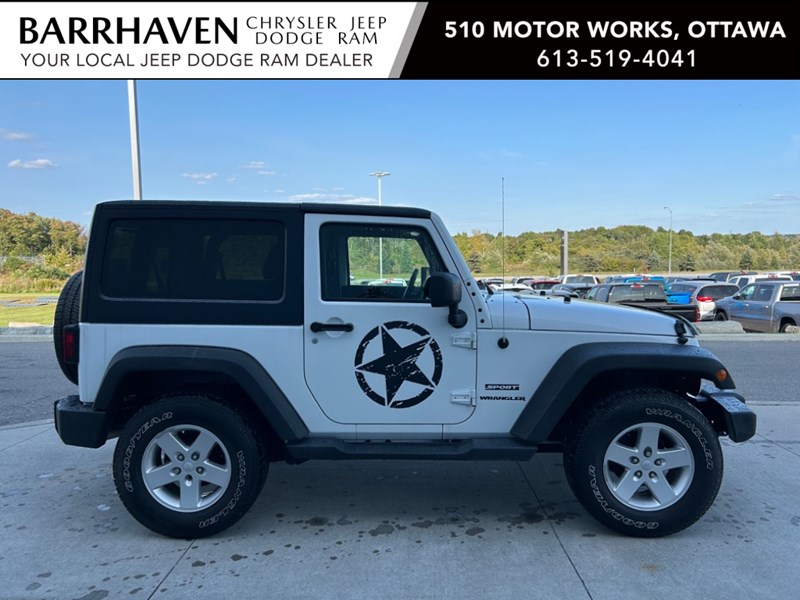 2017 Jeep Wrangler 4X4 Sport | AC | Low KM's