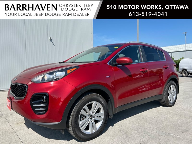 2017 Kia Sportage AWD LX | Heated Seats | Backup Camera | Low KM's