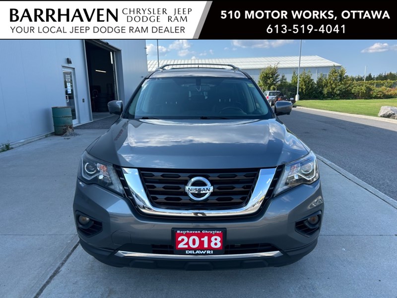 2018 Nissan Pathfinder 4x4 Platinum | Leather | DVD's | Low KM's