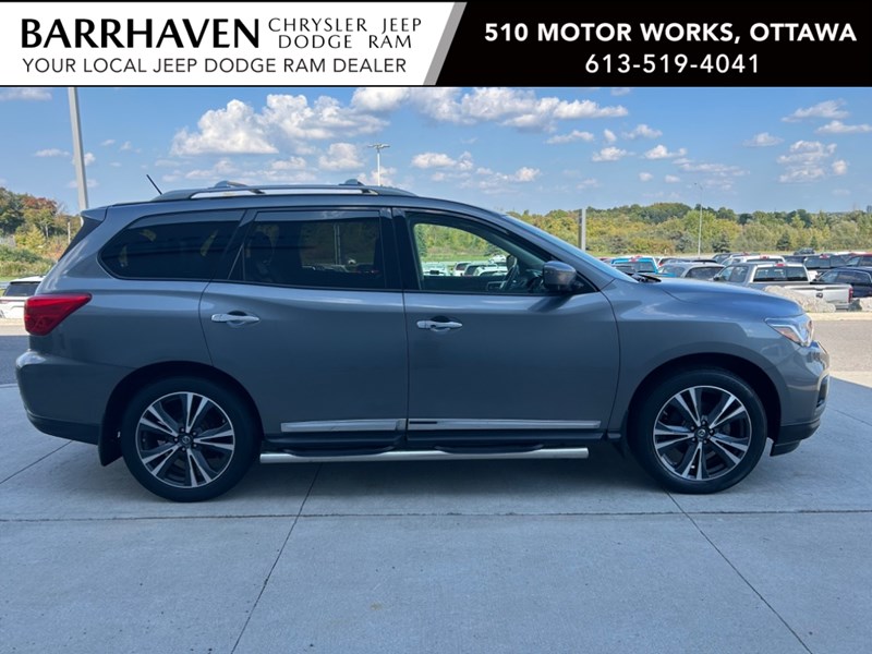 2018 Nissan Pathfinder 4x4 Platinum | Leather | DVD's | Low KM's