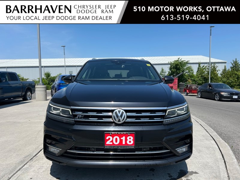 2018 Volkswagen Tiguan Highline 4MOTION R-LINE | Leather | Nav | Pano