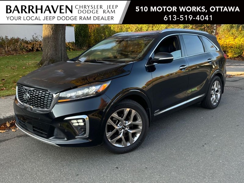 2019 Kia Sorento SXL Limited AWD w/Black Nappa | Low KM's