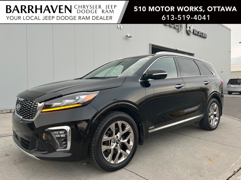 2019 Kia Sorento SXL Limited AWD w/Black Nappa | Low KM's