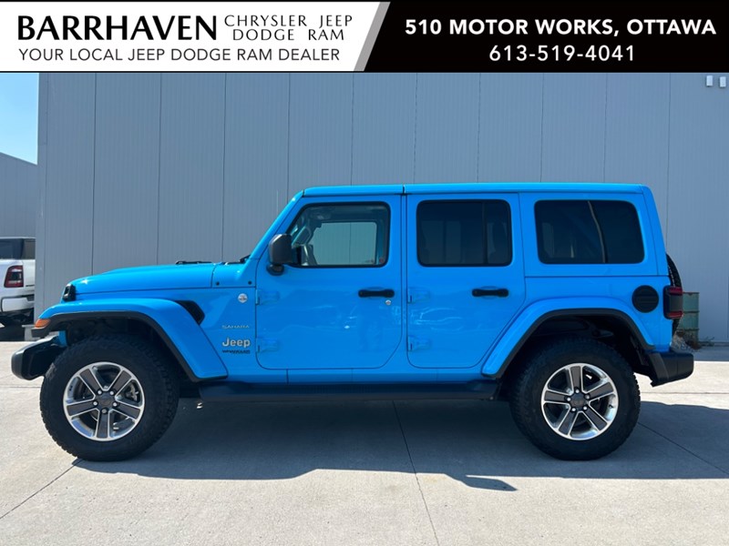 2021 Jeep Wrangler Unlimited Sahara 4x4 | Leather | Nav | Low KM's