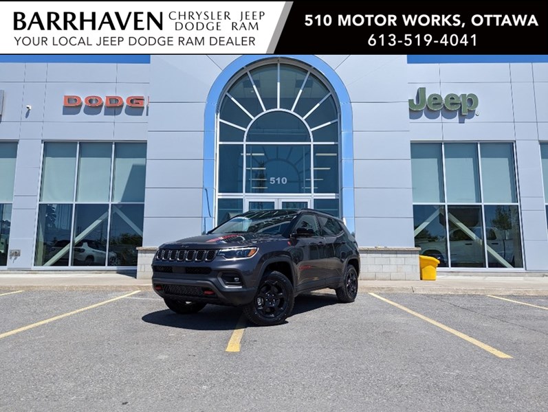 2023 Jeep Compass Trailhawk Elite 4x4 | Leather, Pano Roof