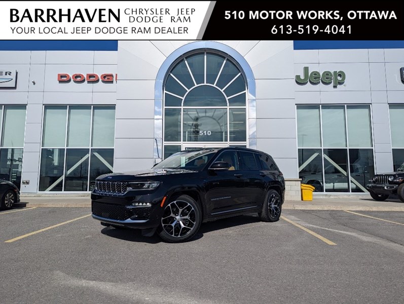 2023 Jeep Grand Cherokee 4xe Summit Reserve 4x4 | Hybrid, Leather, Pano Roof