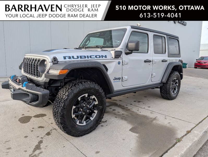 2024 Jeep Wrangler 4xe Rubicon 4 Door 4x4