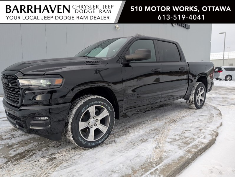 2025 RAM 1500 Tradesman 4x4 Crew Cab | Sport Appearance