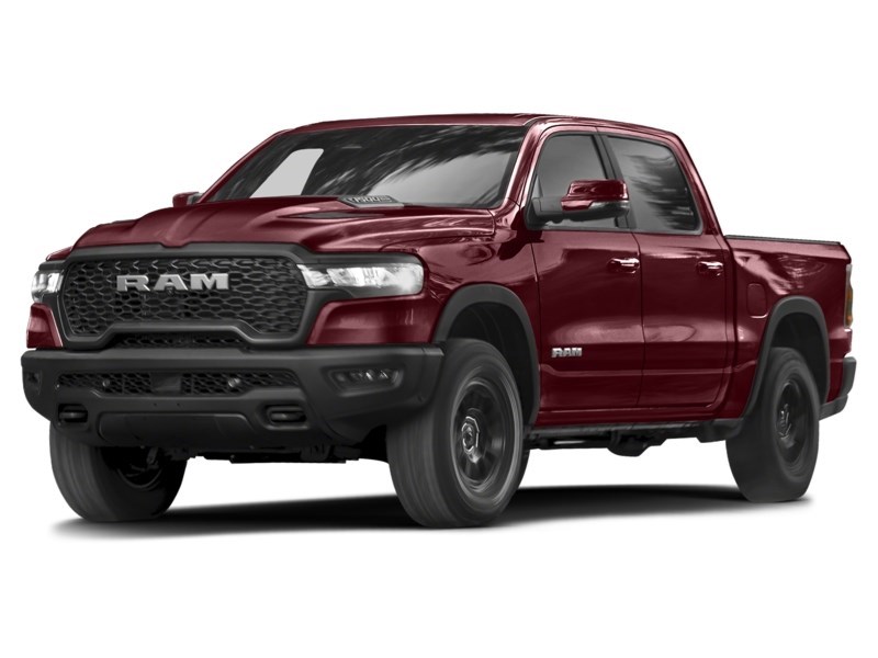 2025 RAM 1500 Rebel 4x4 Crew Cab 5'7" Box Red Pearl  Shot 1